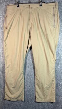 Clothing Arts Mens P Cubed Pick-Pocket Proof Travel Pants Tan 38x30 Casual